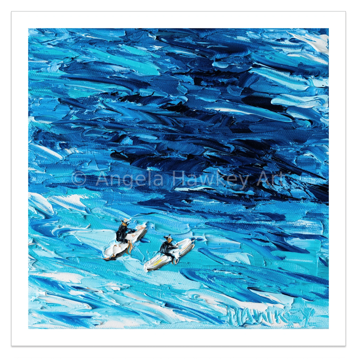 Deep Blue - Fine Art Print - Gold Coast Gallery Of ArtAngela Hawkey