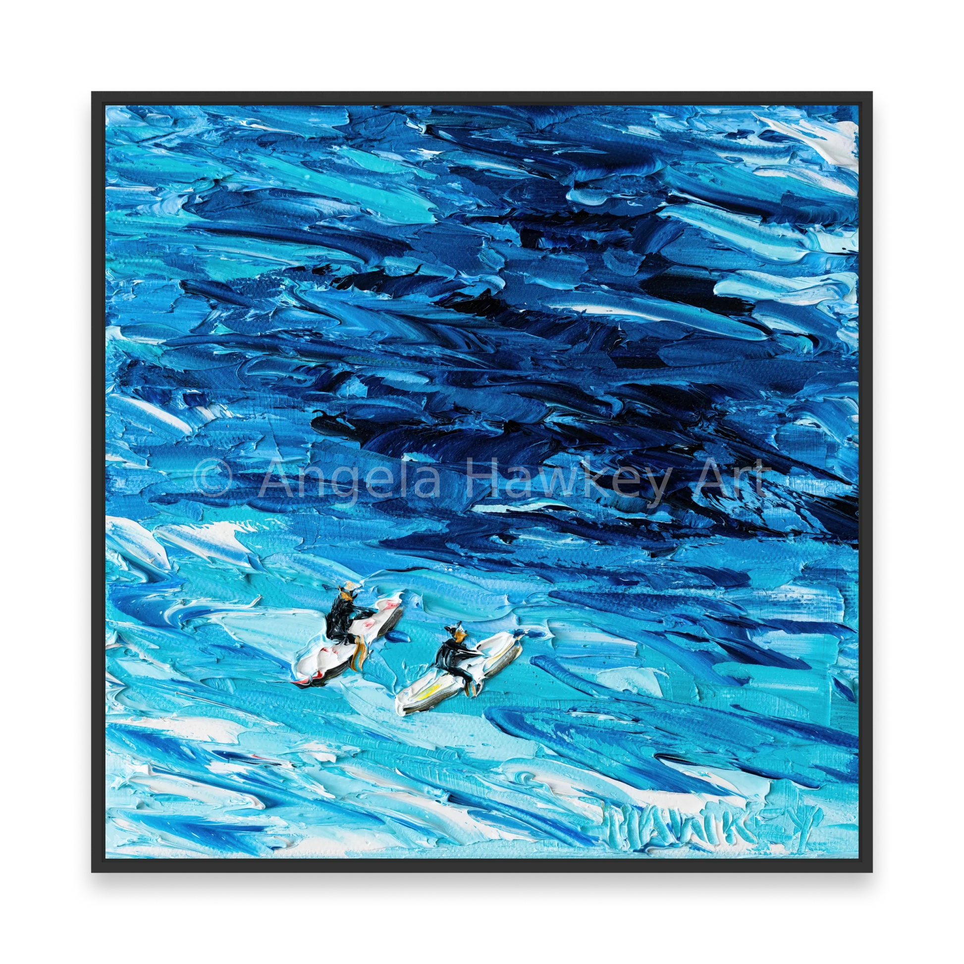 Deep Blue - Fine Art Print - Gold Coast Gallery Of ArtAngela Hawkey