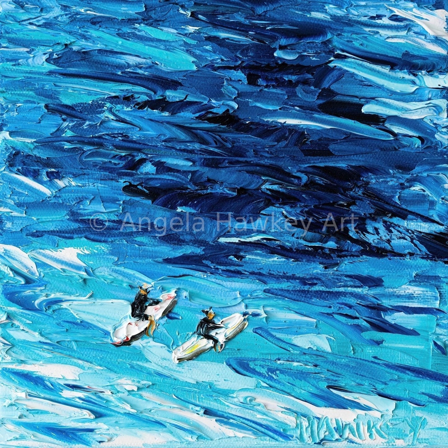 Deep Blue - Fine Art Print - Gold Coast Gallery Of ArtAngela Hawkey