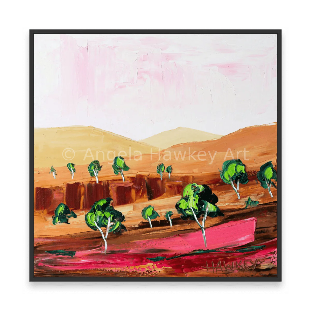 Desert Air 2 - Fine Art Print - Gold Coast Gallery Of ArtAngela Hawkey