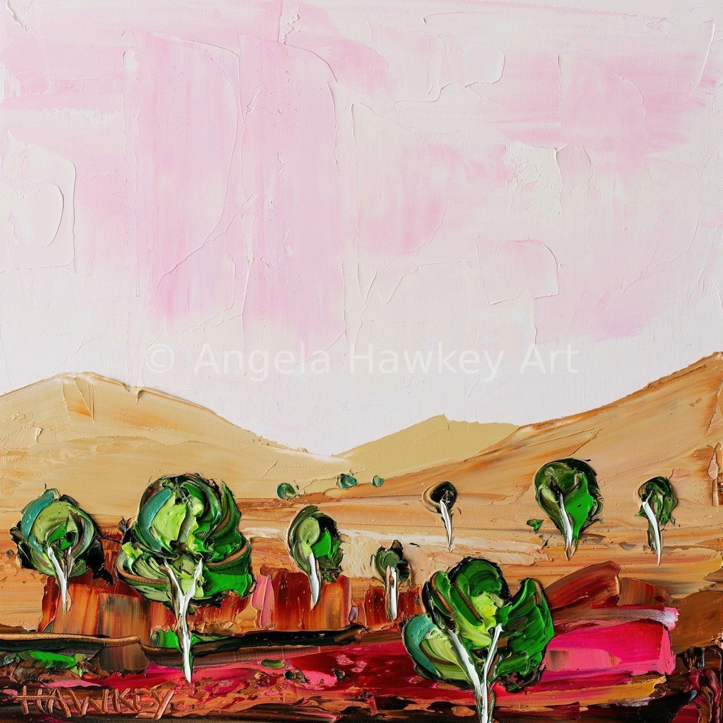 Desert Air 3 - Fine Art Print - Gold Coast Gallery Of ArtAngela Hawkey