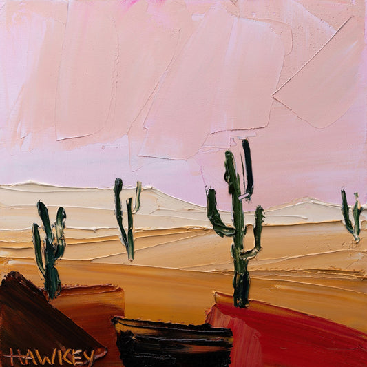 Desert Cacti 2 - Fine Art Print - Gold Coast Gallery Of ArtAngela Hawkey