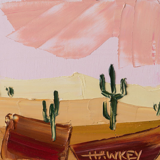 Desert Cacti 3 - Fine Art Print - Gold Coast Gallery Of ArtAngela Hawkey