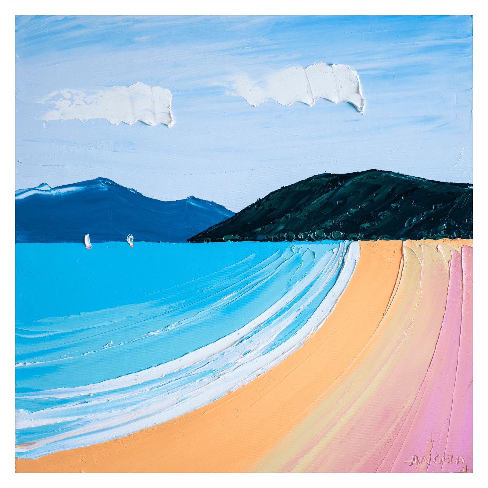 Dingo Sands - Fine Art Print - Gold Coast Gallery Of ArtAngela Hawkey