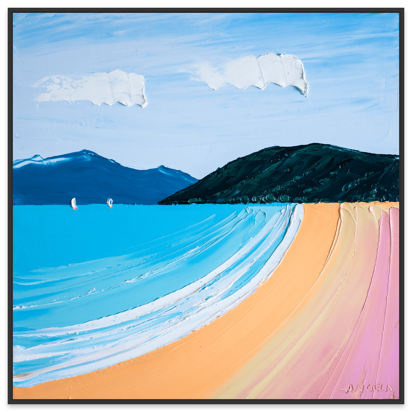 Dingo Sands - Fine Art Print - Gold Coast Gallery Of ArtAngela Hawkey