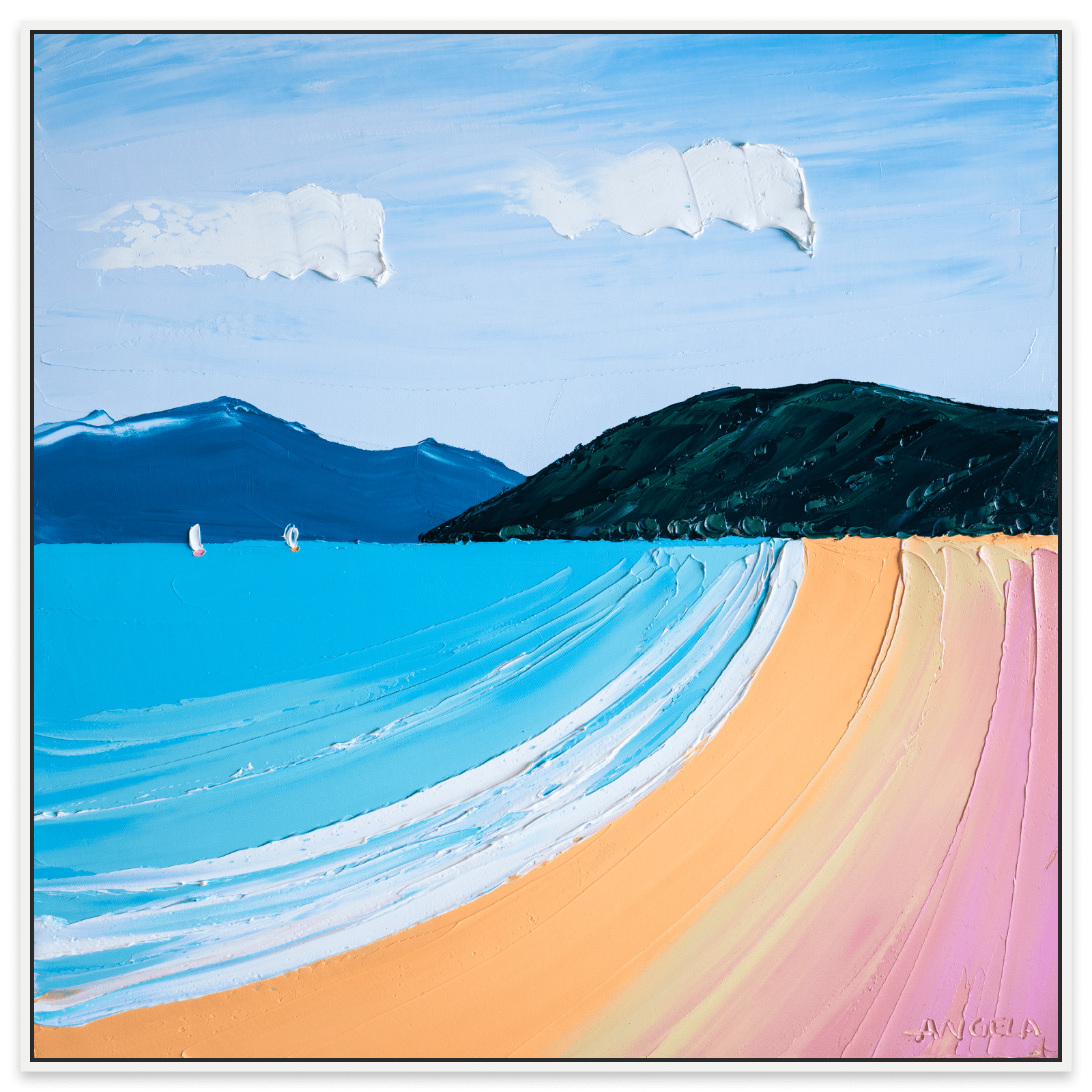 Dingo Sands - Fine Art Print - Gold Coast Gallery Of ArtAngela Hawkey