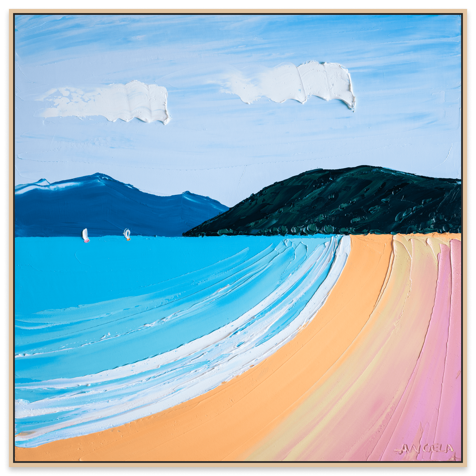 Dingo Sands - Fine Art Print - Gold Coast Gallery Of ArtAngela Hawkey
