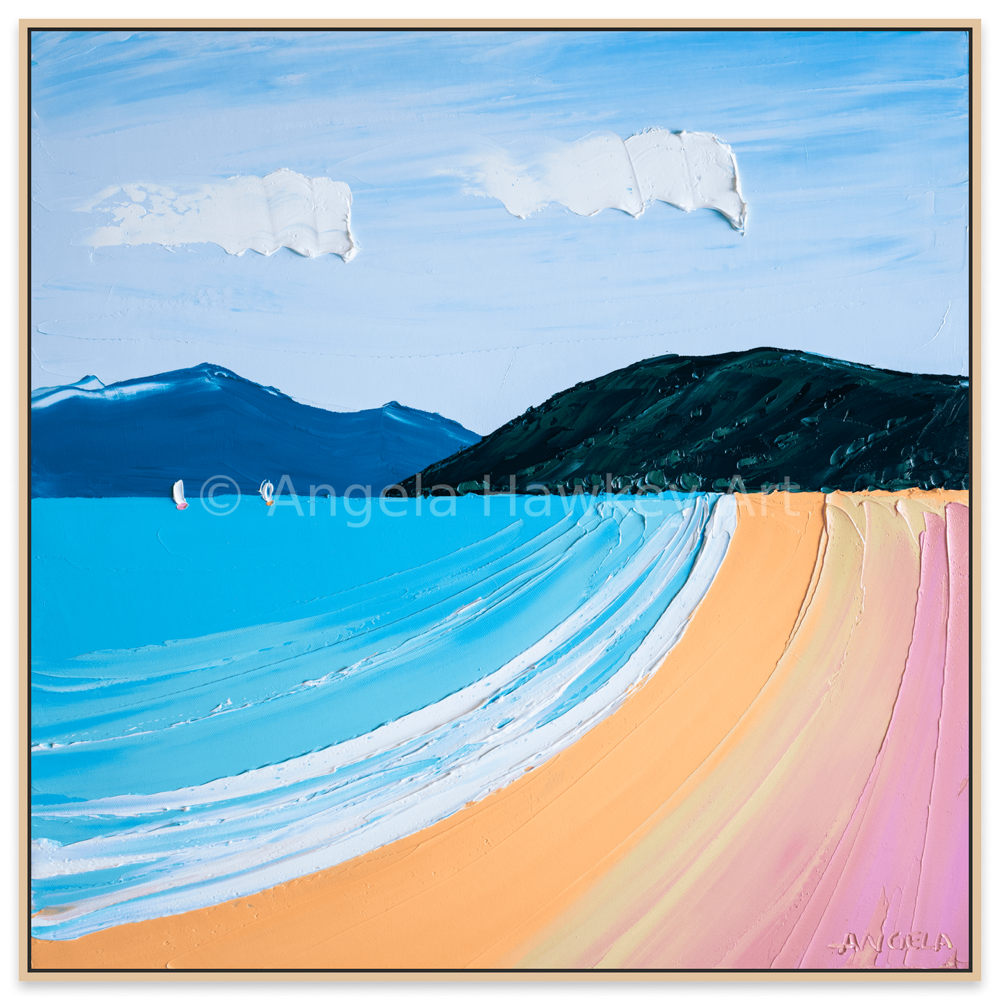 Dingo Sands - Fine Art Print - Gold Coast Gallery Of ArtAngela Hawkey