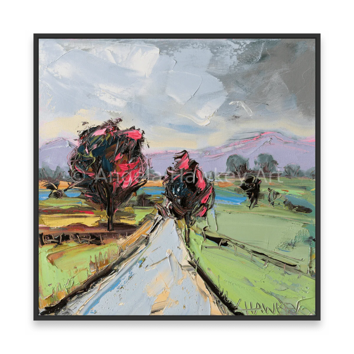 Down The Road - Fine Art Print - Gold Coast Gallery Of ArtAngela Hawkey
