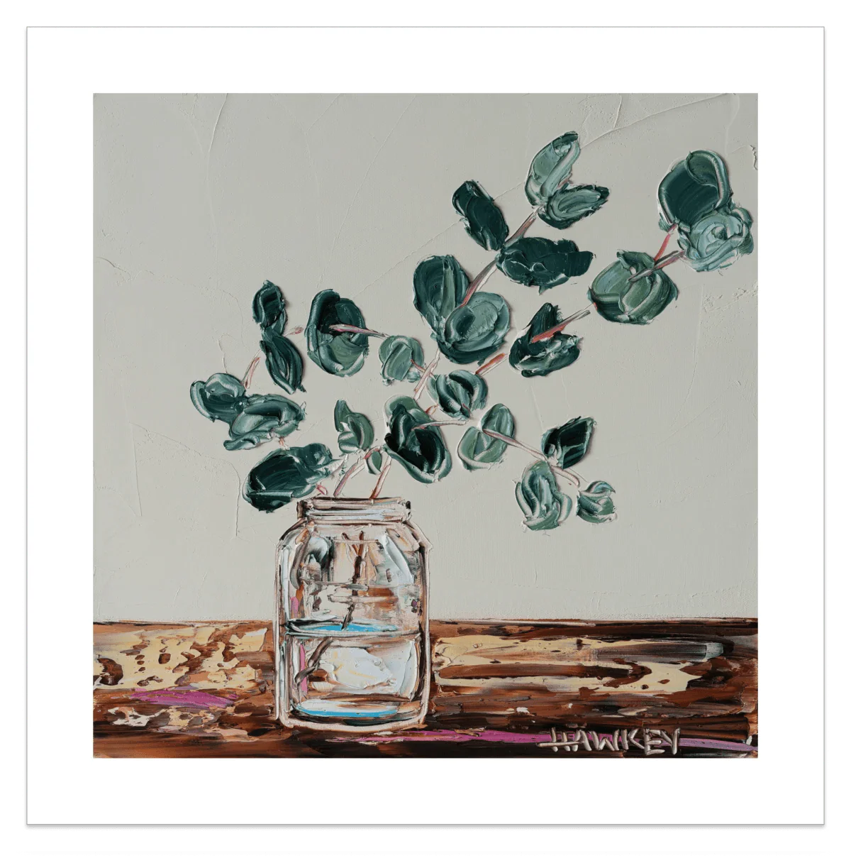 Eucalyptus Leaves 3 - Fine Art Print - Gold Coast Gallery Of ArtAngela Hawkey