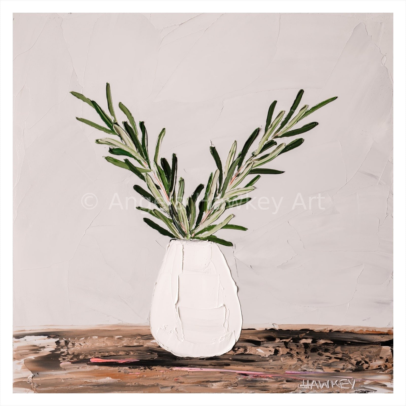 Extending An Olive Branch 3 - Fine Art Print - Gold Coast Gallery Of ArtAngela Hawkey