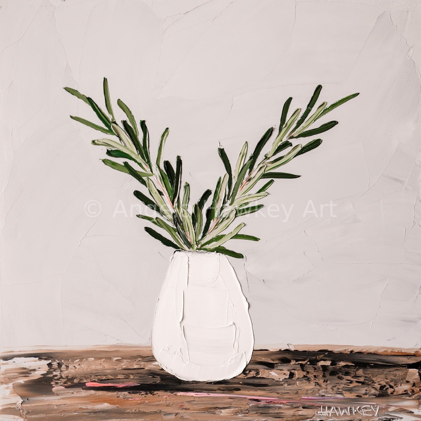 Extending An Olive Branch 3 - Fine Art Print - Gold Coast Gallery Of ArtAngela Hawkey