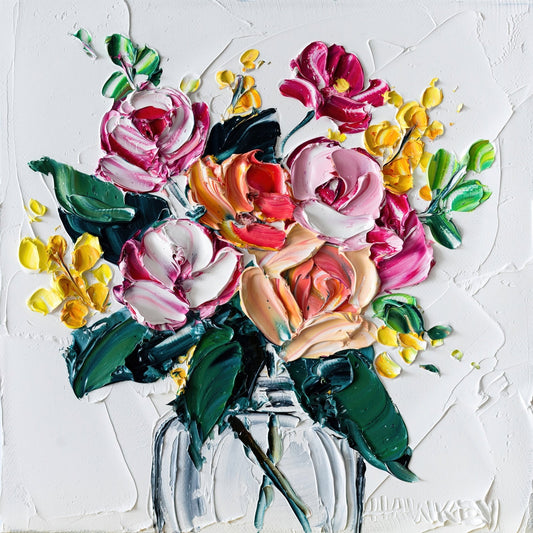Flower Bunch - Fine Art Print - Gold Coast Gallery Of ArtAngela Hawkey