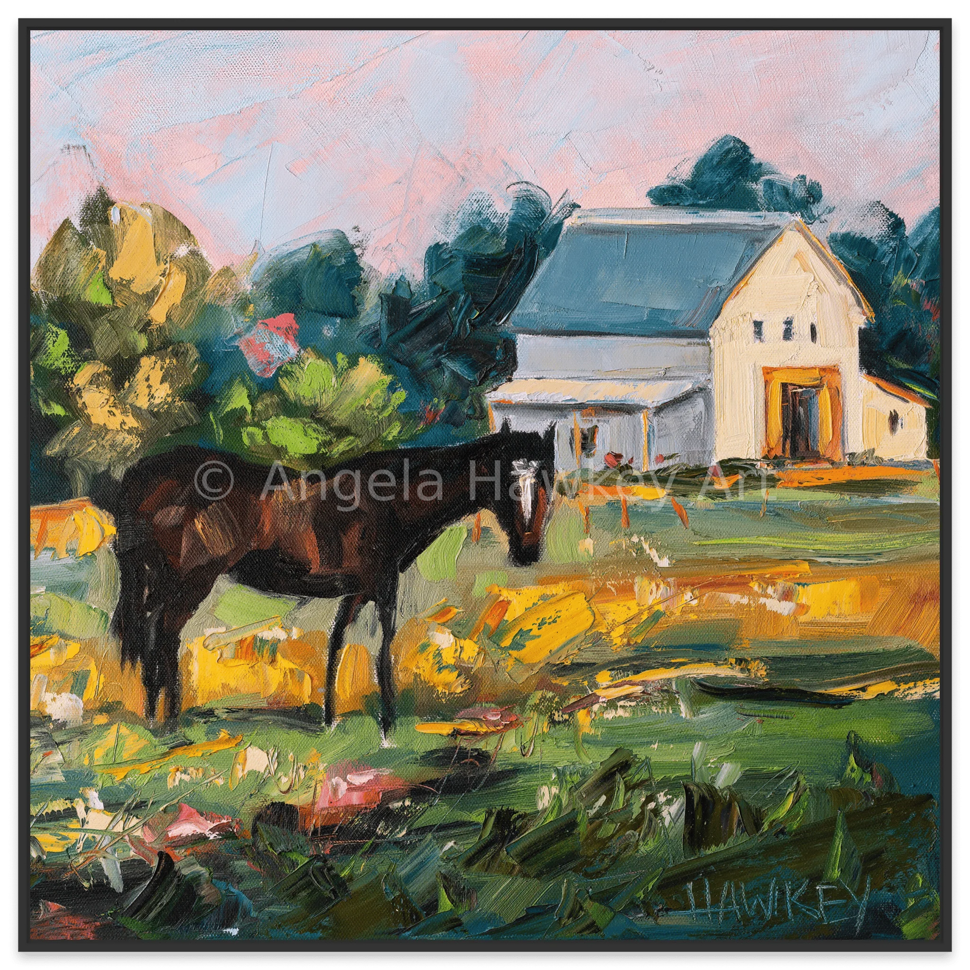 Gelding - Fine Art Print - Gold Coast Gallery Of ArtAngela Hawkey