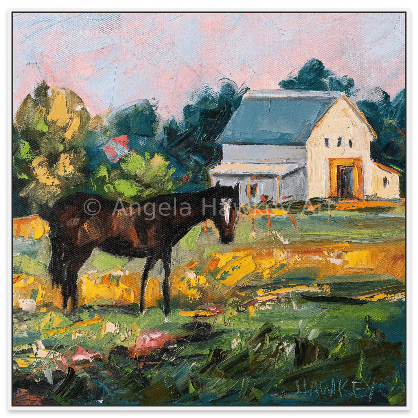 Gelding - Fine Art Print - Gold Coast Gallery Of ArtAngela Hawkey