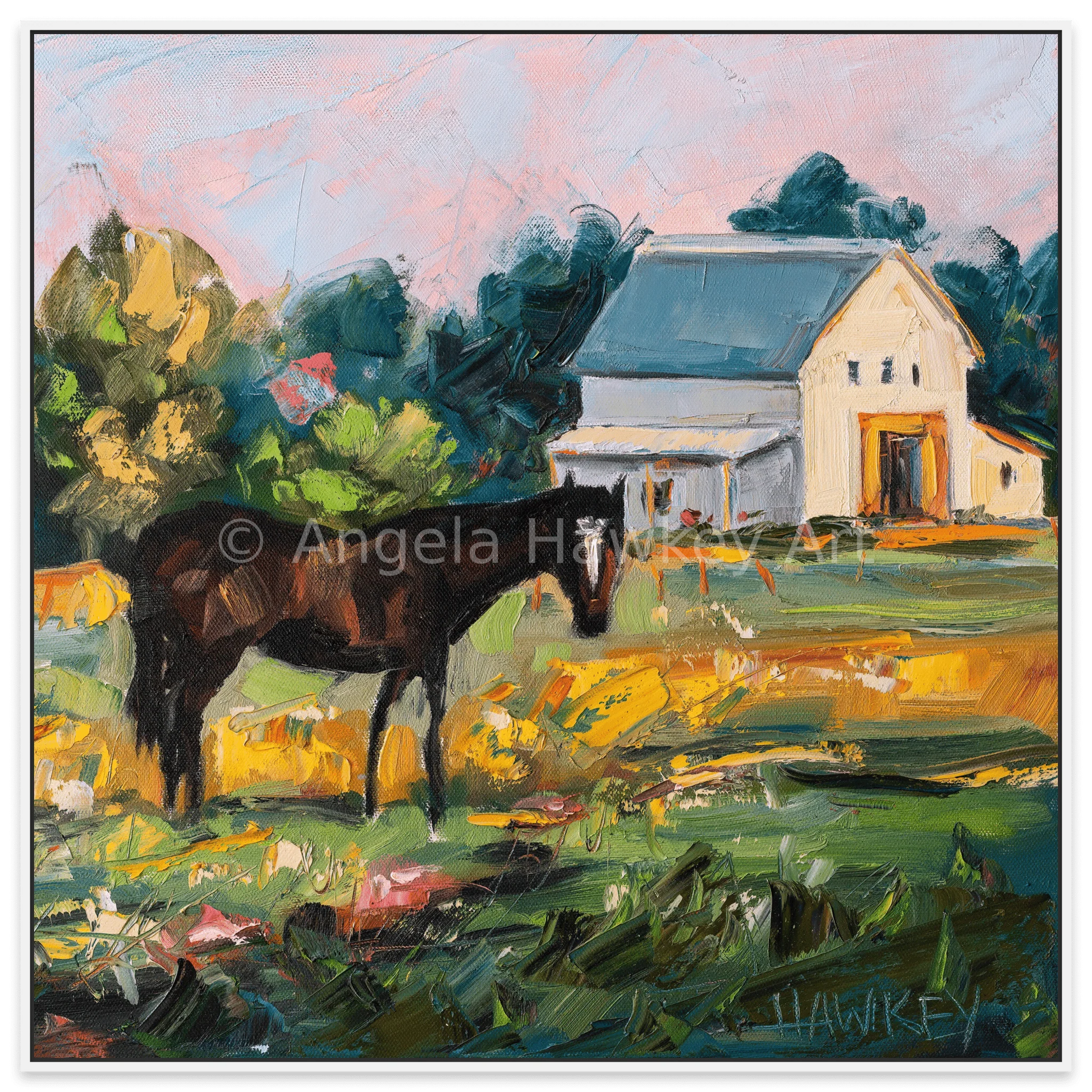 Gelding - Fine Art Print - Gold Coast Gallery Of ArtAngela Hawkey