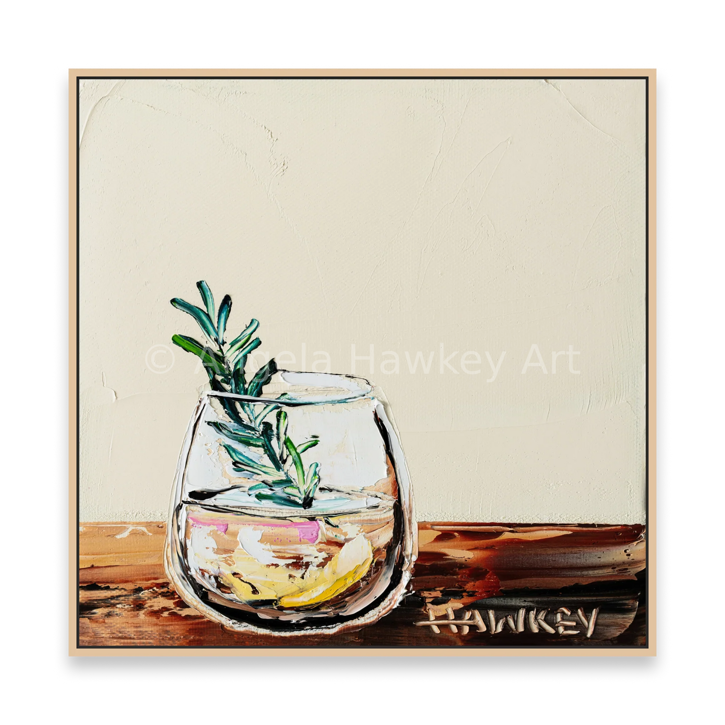 Gin And Tonic 12 - Fine Art Print - Gold Coast Gallery Of ArtAngela Hawkey