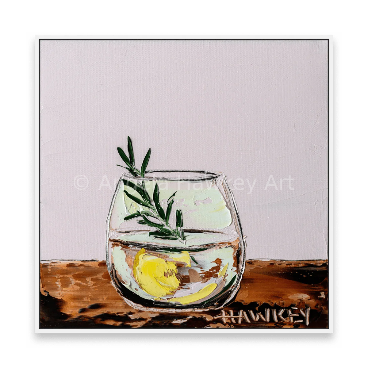 Gin And Tonic 13 - Fine Art Print - Gold Coast Gallery Of ArtAngela Hawkey