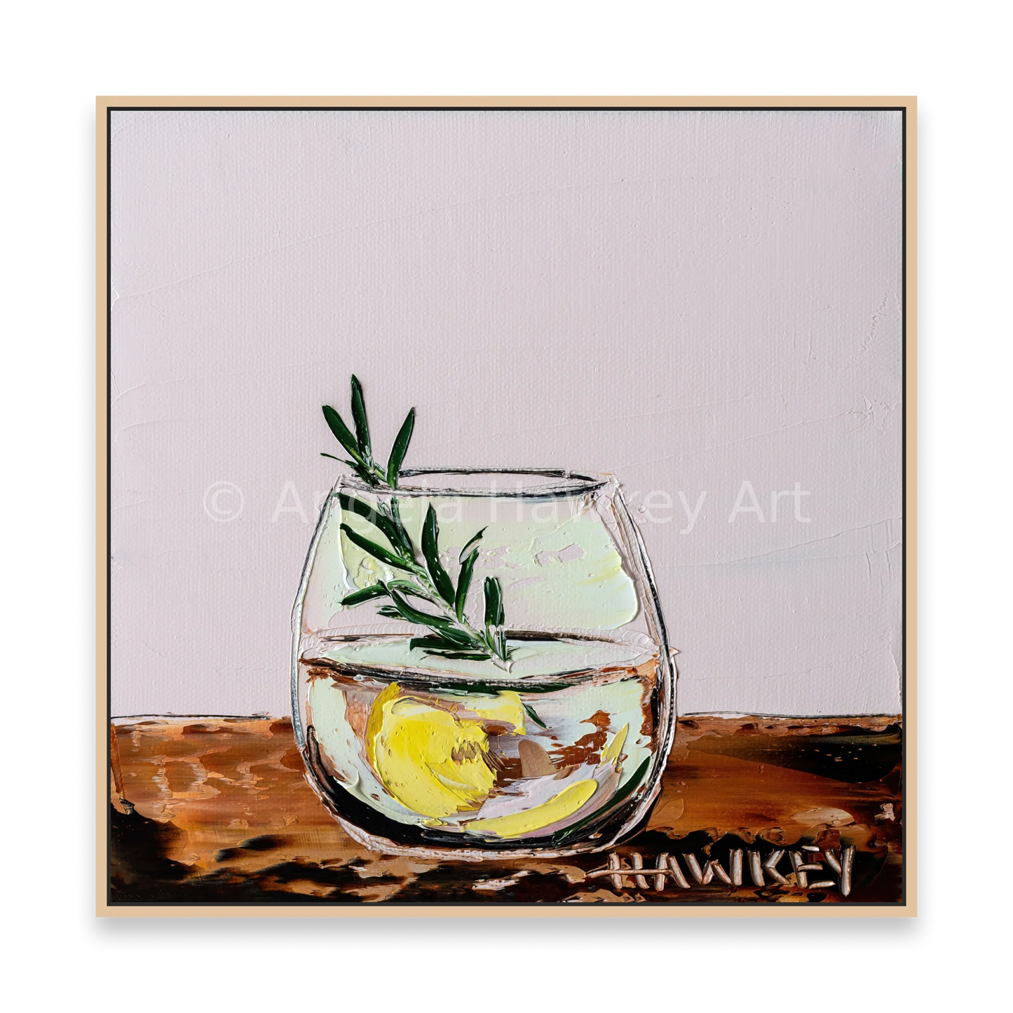 Gin And Tonic 13 - Fine Art Print - Gold Coast Gallery Of ArtAngela Hawkey