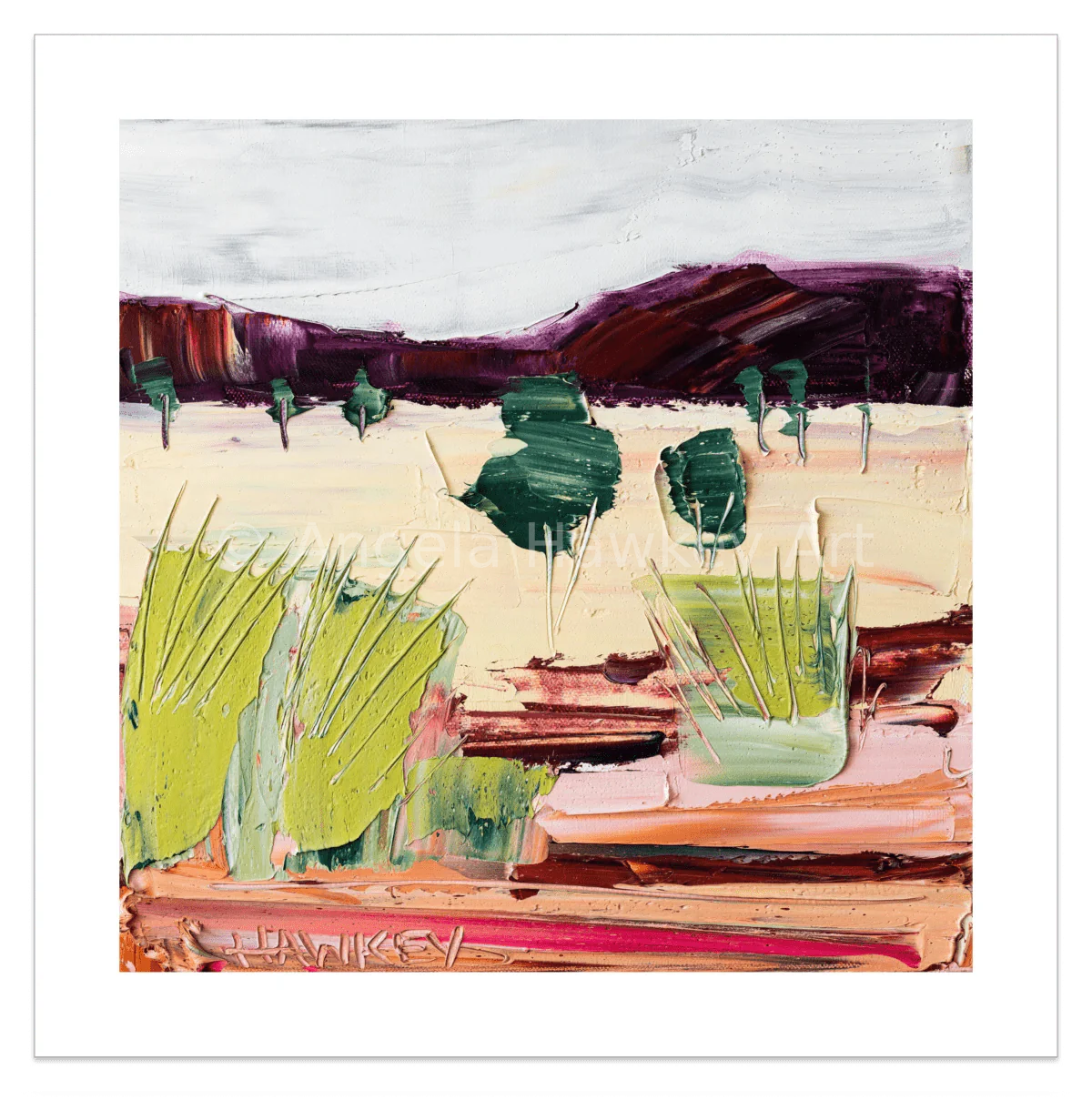 Grassland - Fine Art Print - Gold Coast Gallery Of ArtAngela Hawkey