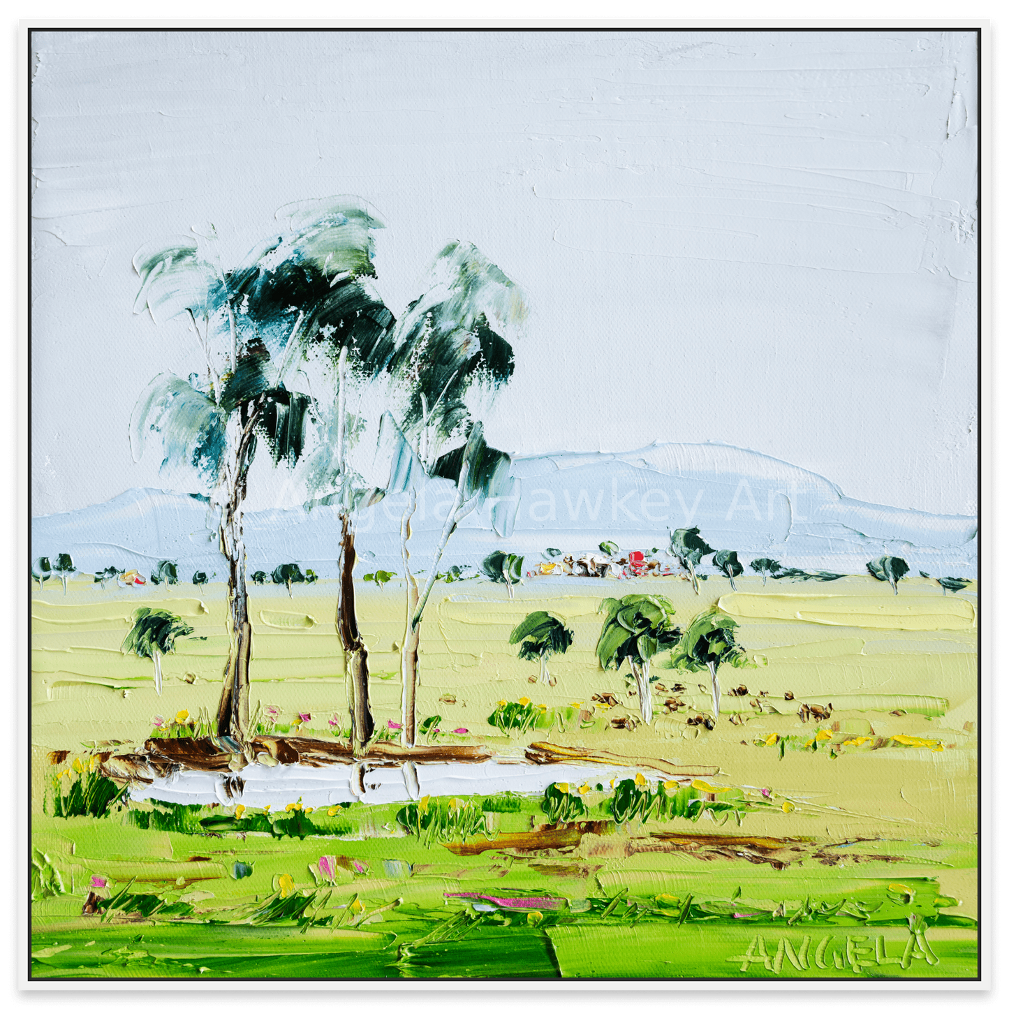 Green Days - Fine Art Print - Gold Coast Gallery Of ArtAngela Hawkey