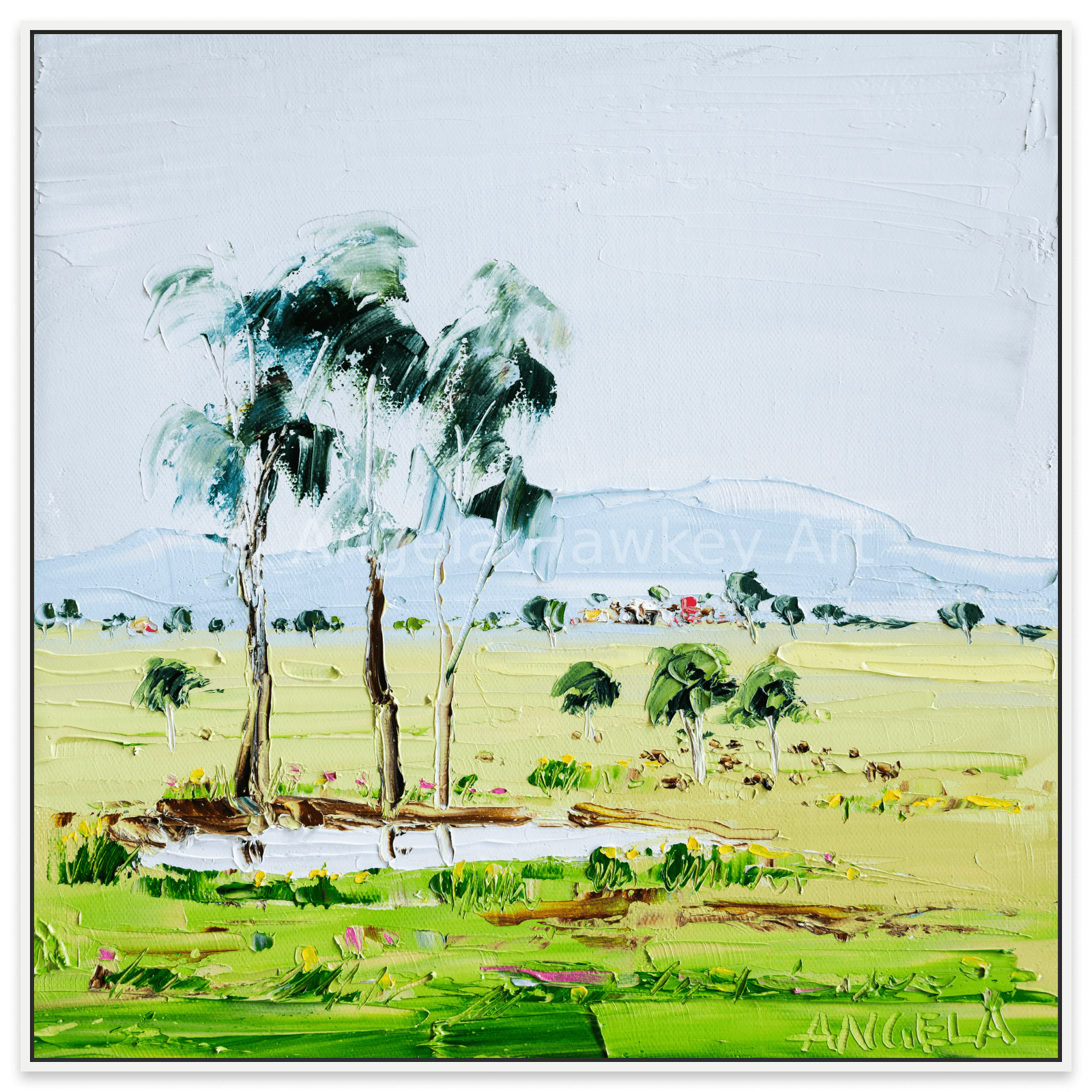 Green Days - Fine Art Print - Gold Coast Gallery Of ArtAngela Hawkey