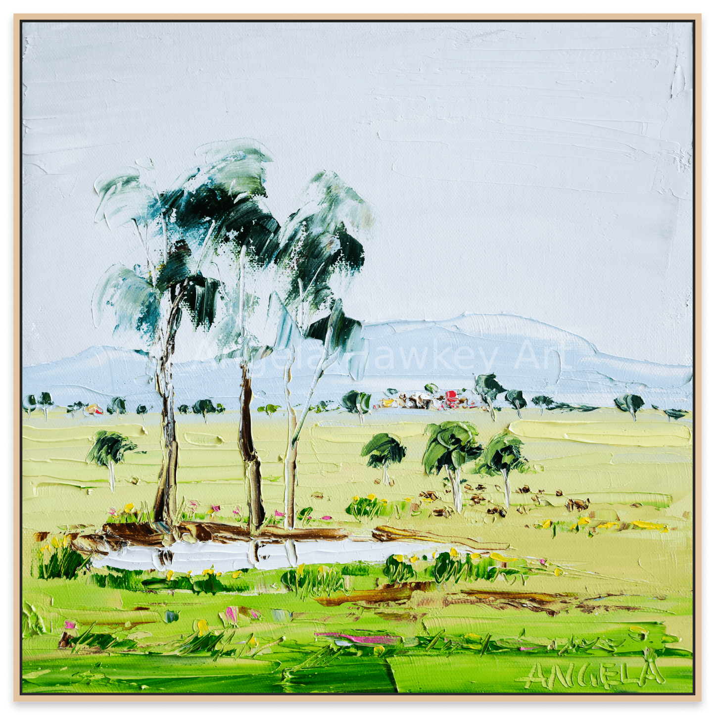Green Days - Fine Art Print - Gold Coast Gallery Of ArtAngela Hawkey