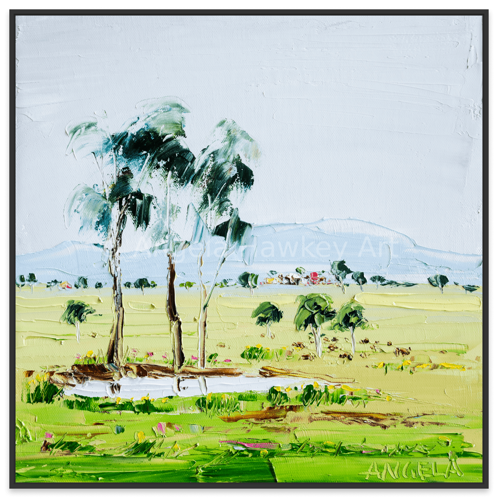 Green Days - Fine Art Print - Gold Coast Gallery Of ArtAngela Hawkey