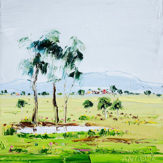 Green Days - Fine Art Print - Gold Coast Gallery Of ArtAngela Hawkey