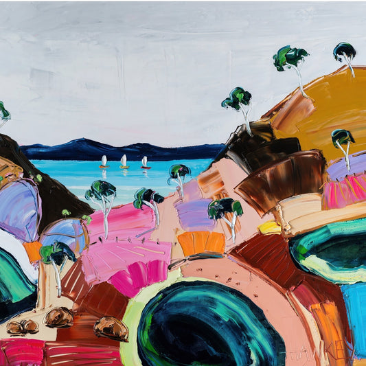 Green pools 2 - Fine Art Print - Gold Coast Gallery Of ArtAngela Hawkey