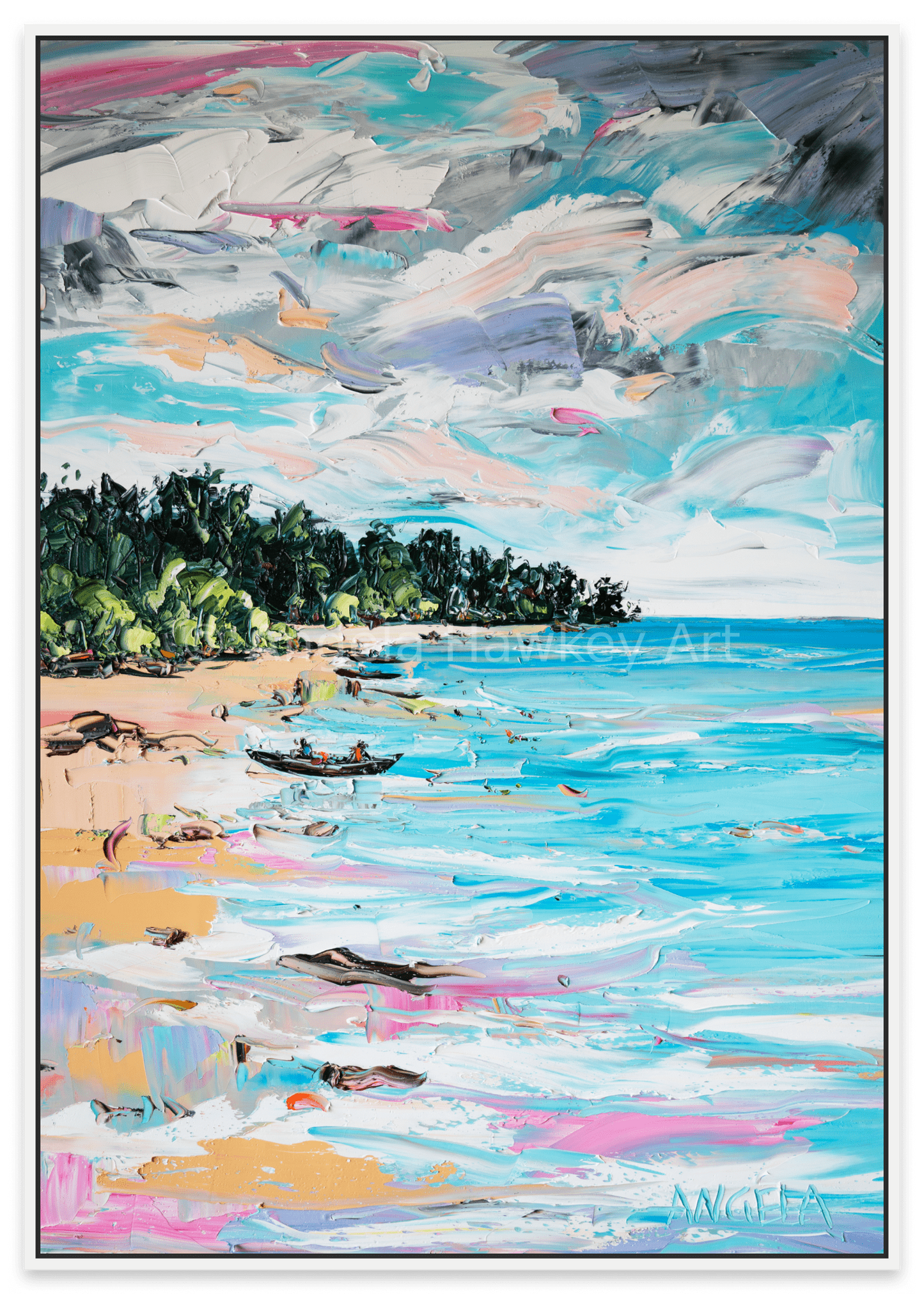 Kiriwina - Fine Art Print - Gold Coast Gallery Of ArtAngela Hawkey