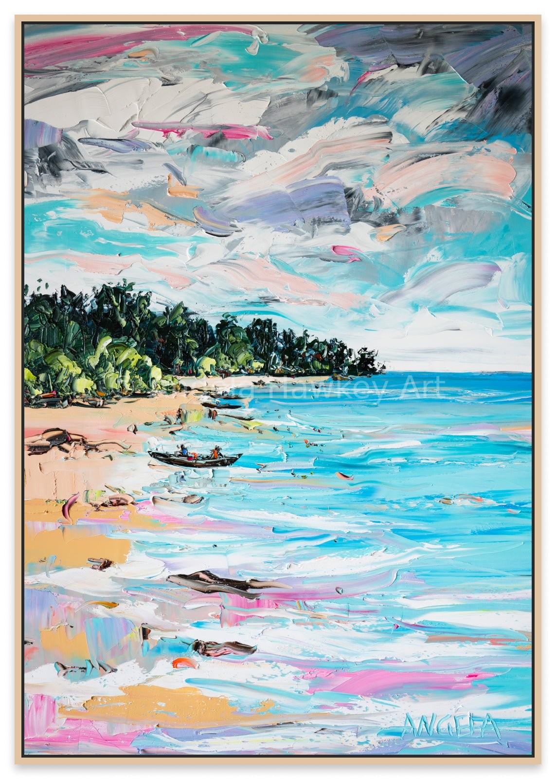 Kiriwina - Fine Art Print - Gold Coast Gallery Of ArtAngela Hawkey