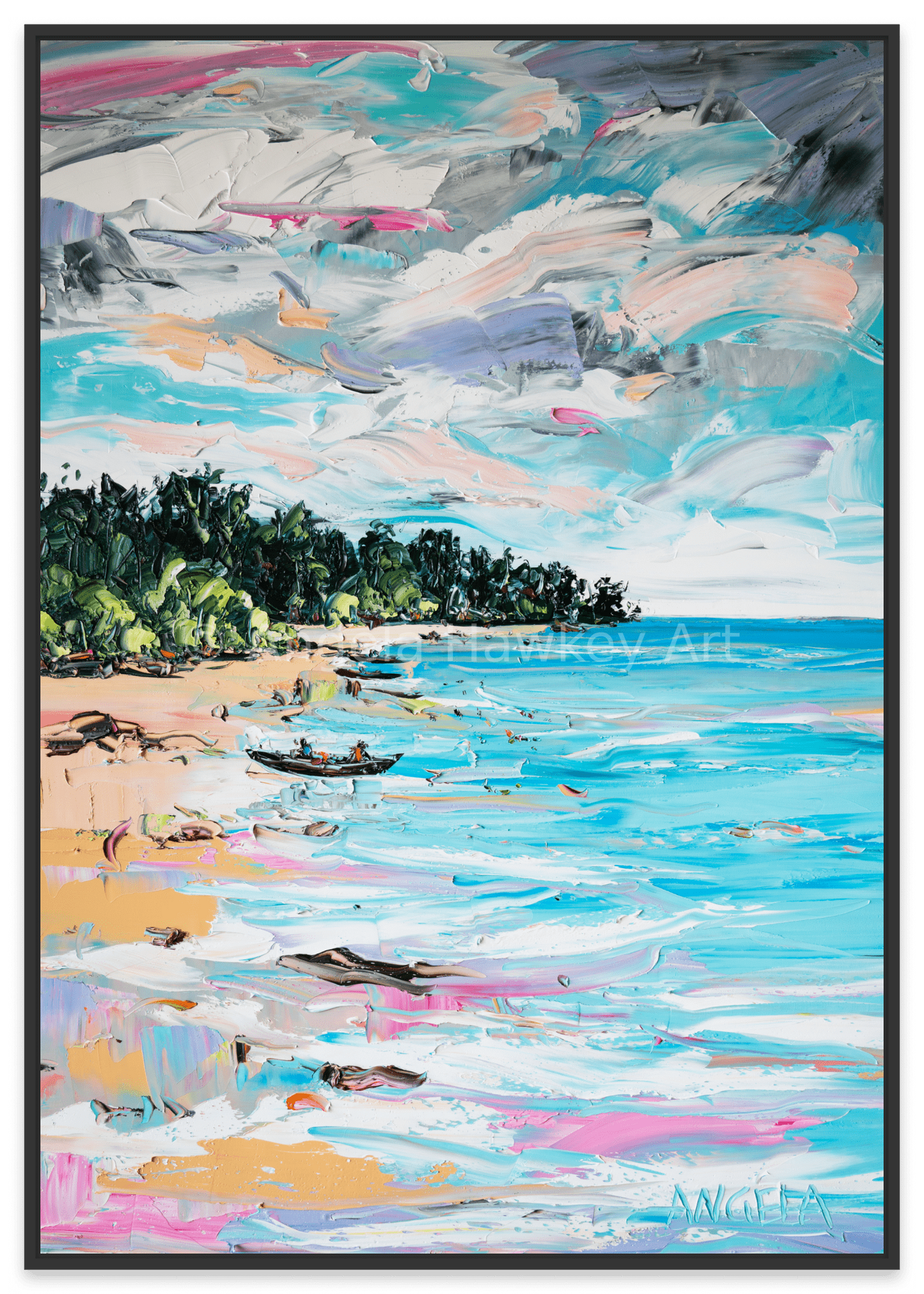 Kiriwina - Fine Art Print - Gold Coast Gallery Of ArtAngela Hawkey