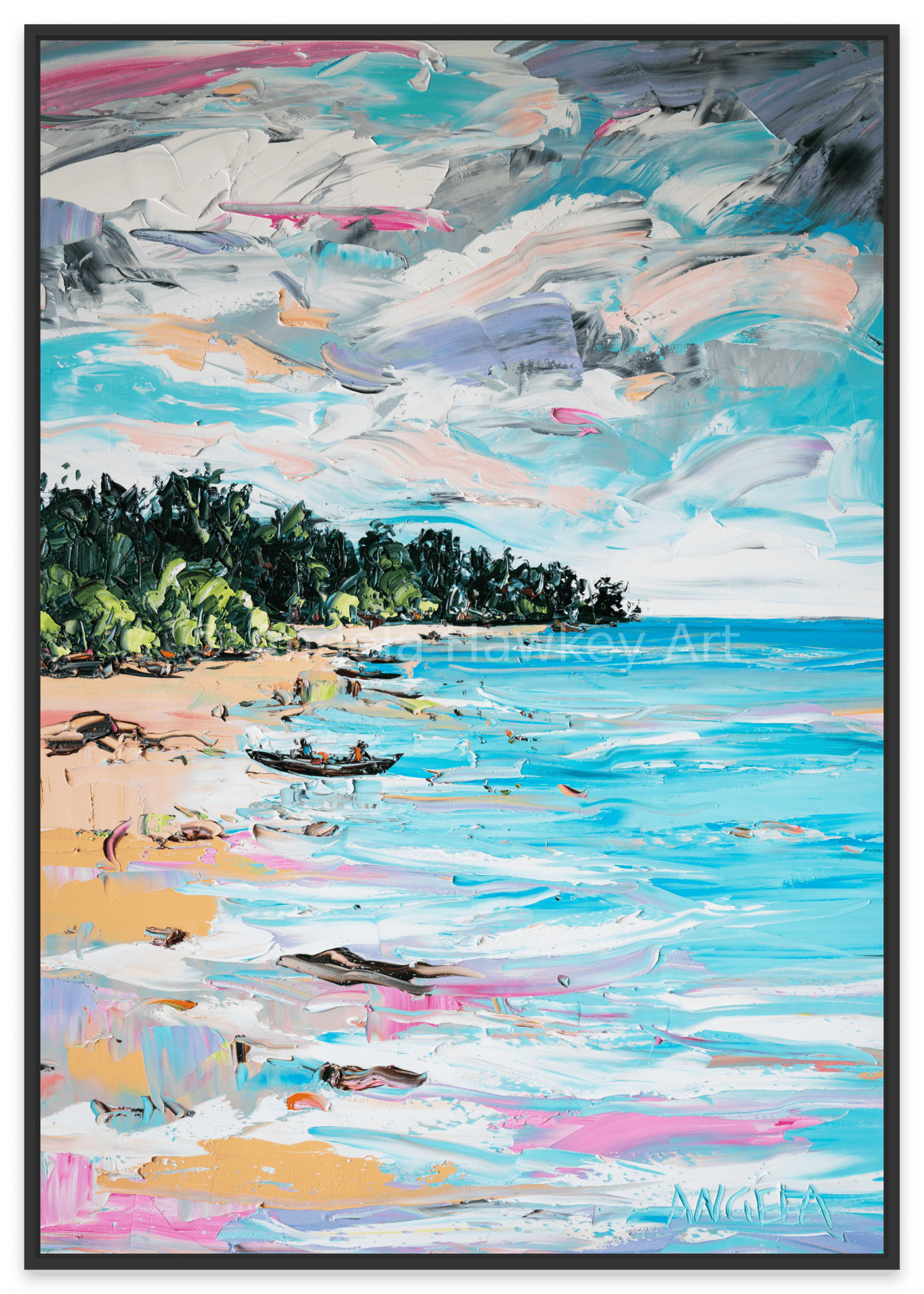 Kiriwina - Fine Art Print - Gold Coast Gallery Of ArtAngela Hawkey