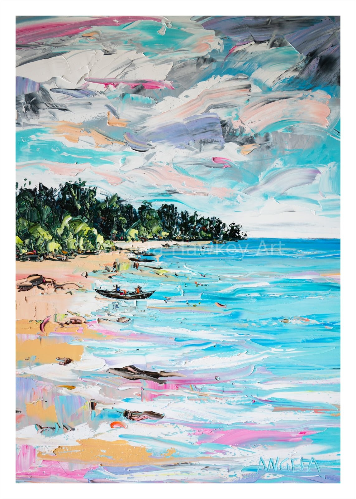 Kiriwina - Fine Art Print - Gold Coast Gallery Of ArtAngela Hawkey