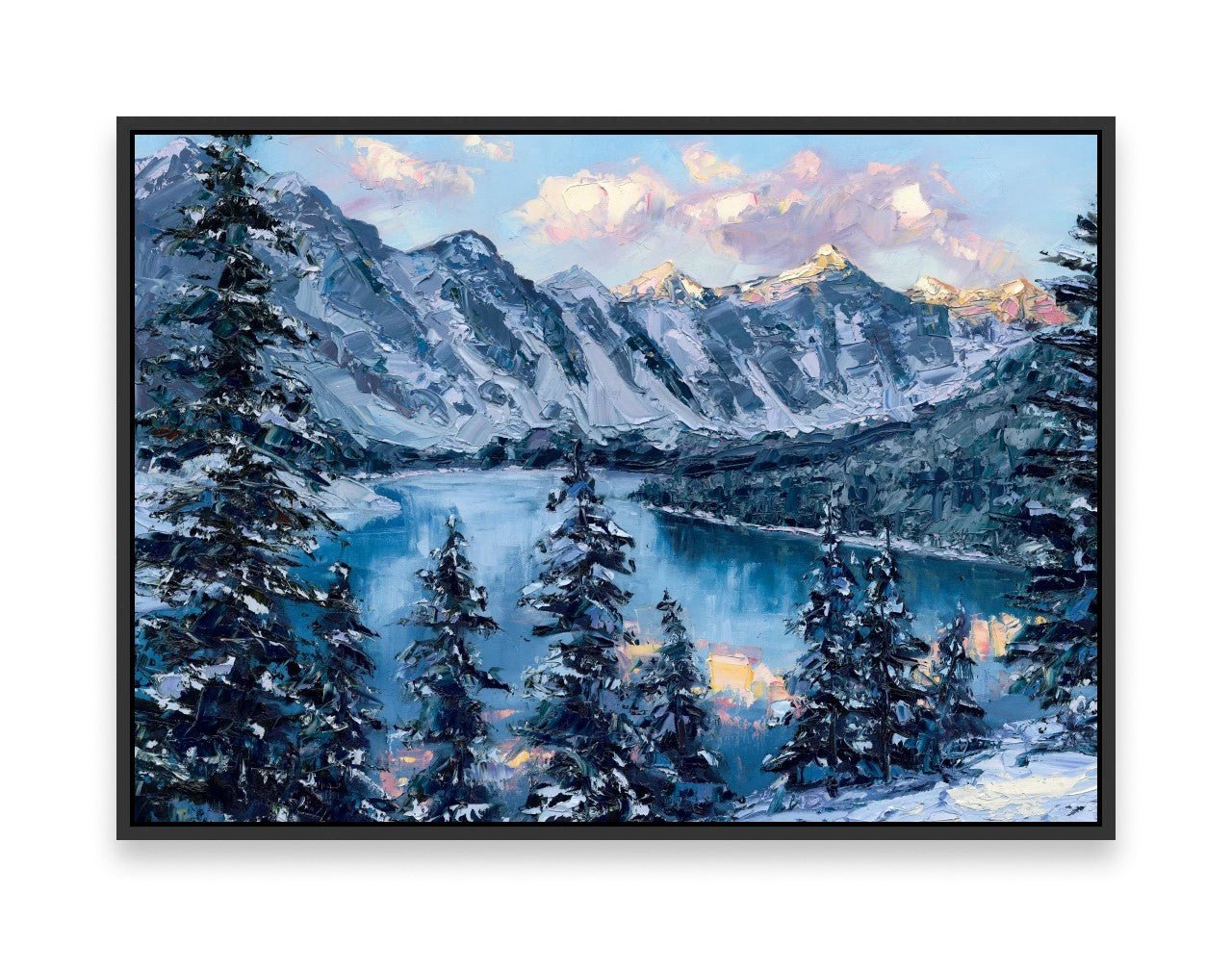Lake Moraine - Fine Art Print - Gold Coast Gallery Of ArtAngela Hawkey