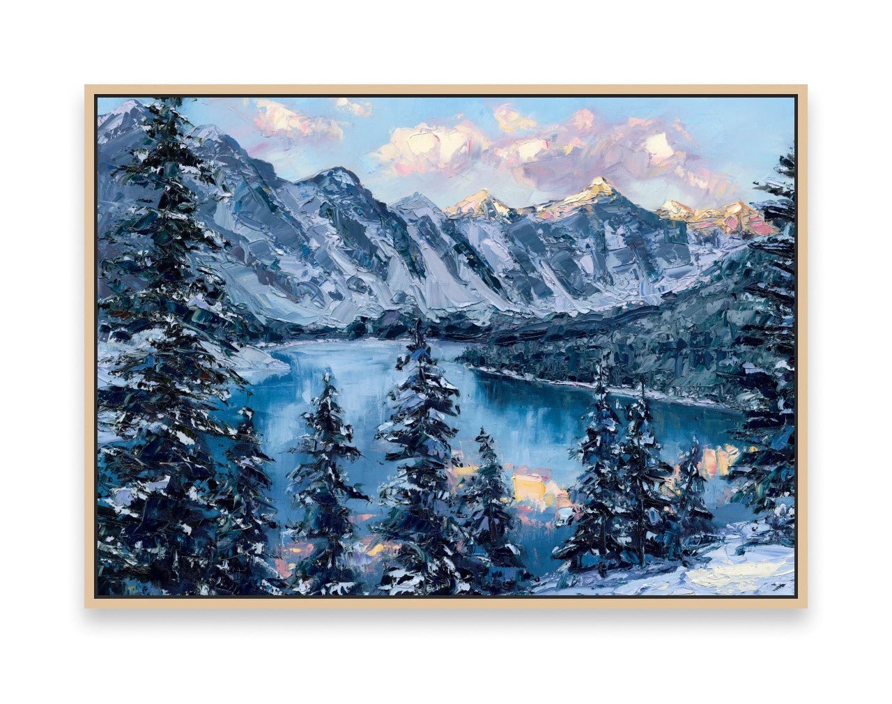 Lake Moraine - Fine Art Print - Gold Coast Gallery Of ArtAngela Hawkey