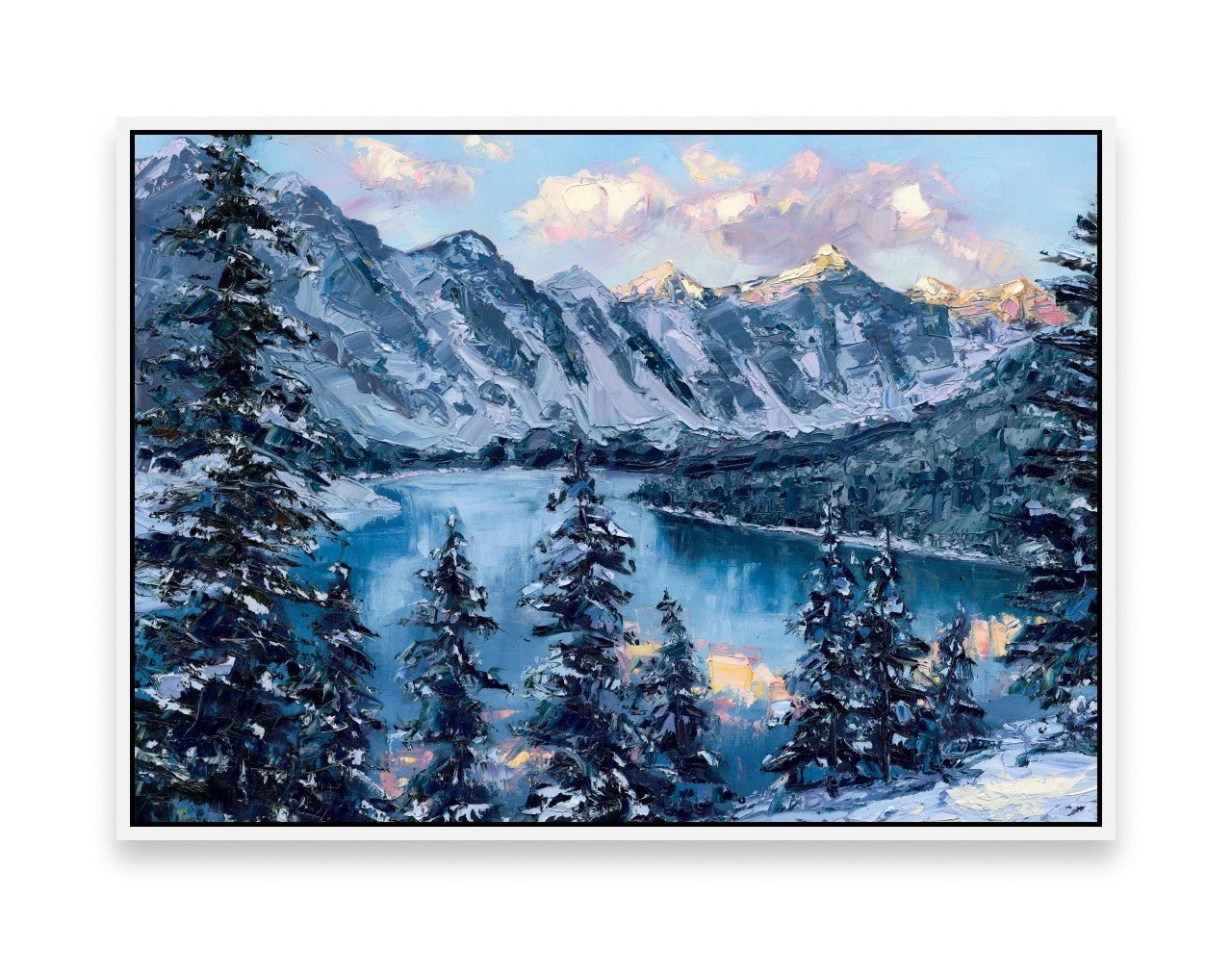 Lake Moraine - Fine Art Print - Gold Coast Gallery Of ArtAngela Hawkey