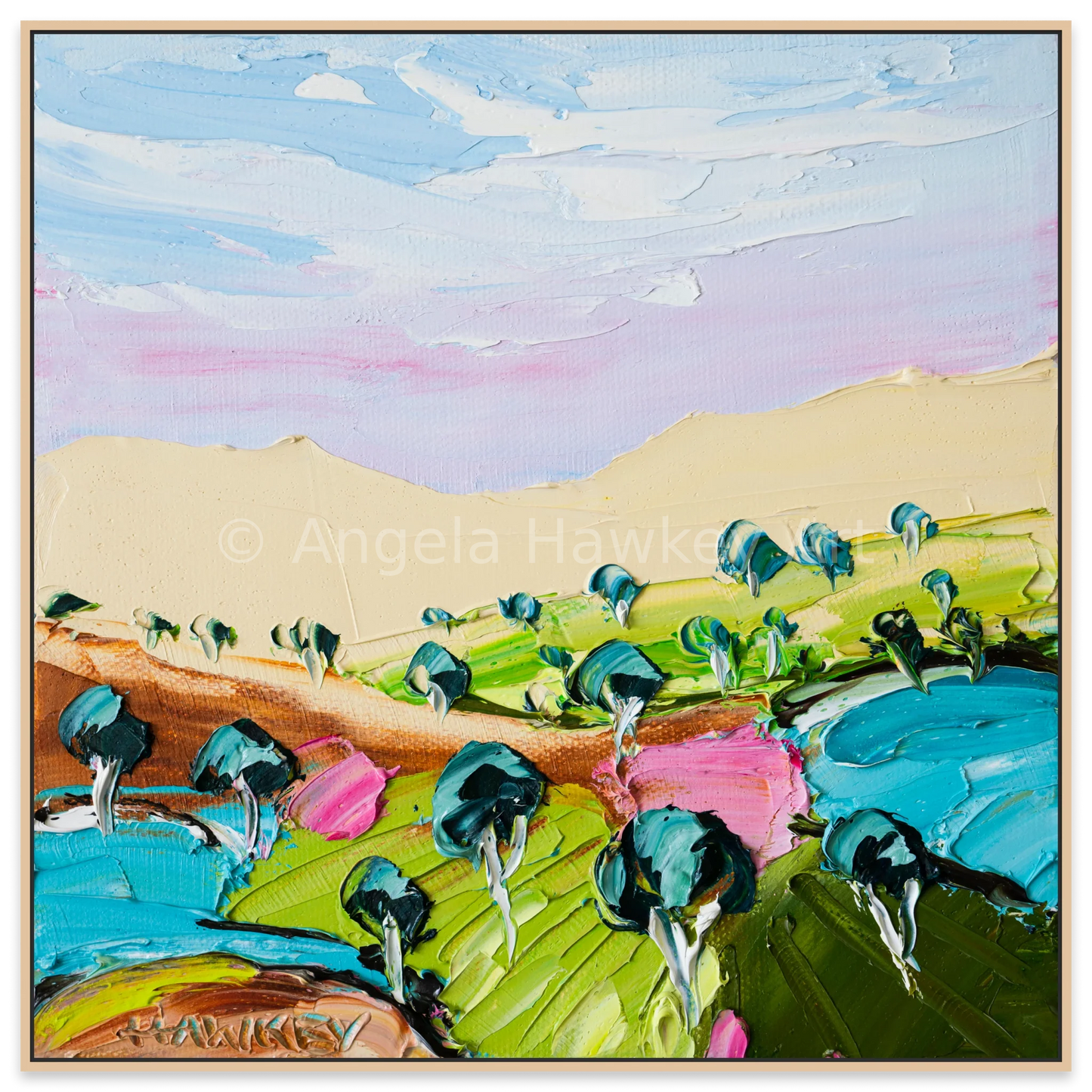 Lakelands - Fine Art Print - Gold Coast Gallery Of ArtAngela Hawkey