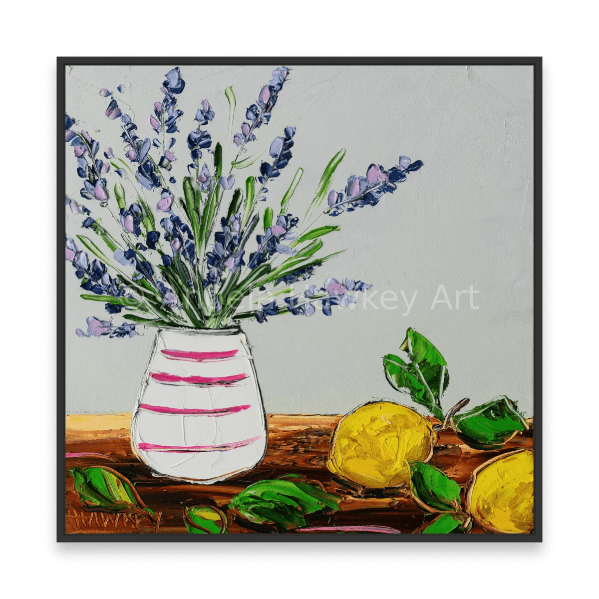 Lavender And Lemons - Fine Art Print - Gold Coast Gallery Of ArtAngela Hawkey