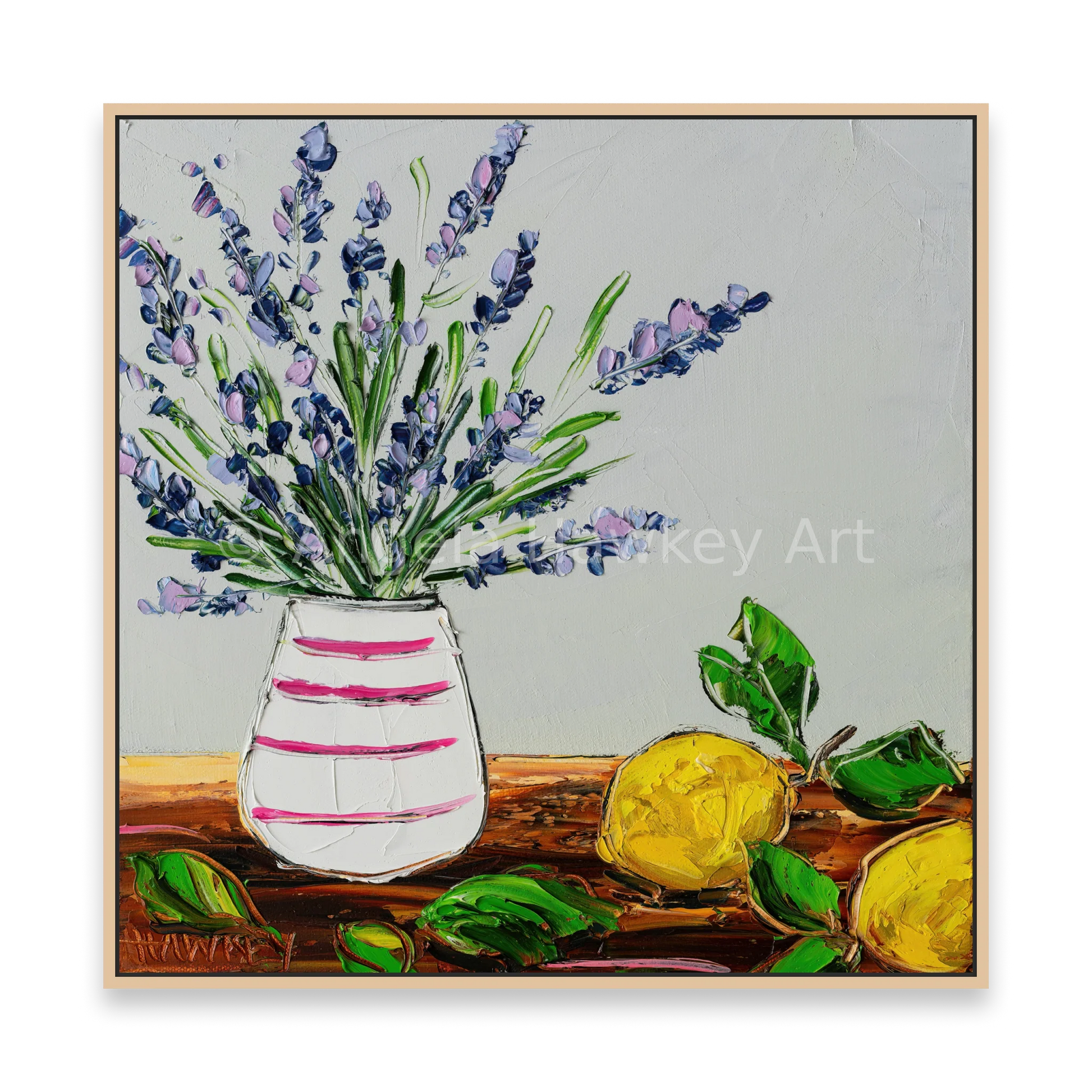 Lavender And Lemons - Fine Art Print - Gold Coast Gallery Of ArtAngela Hawkey