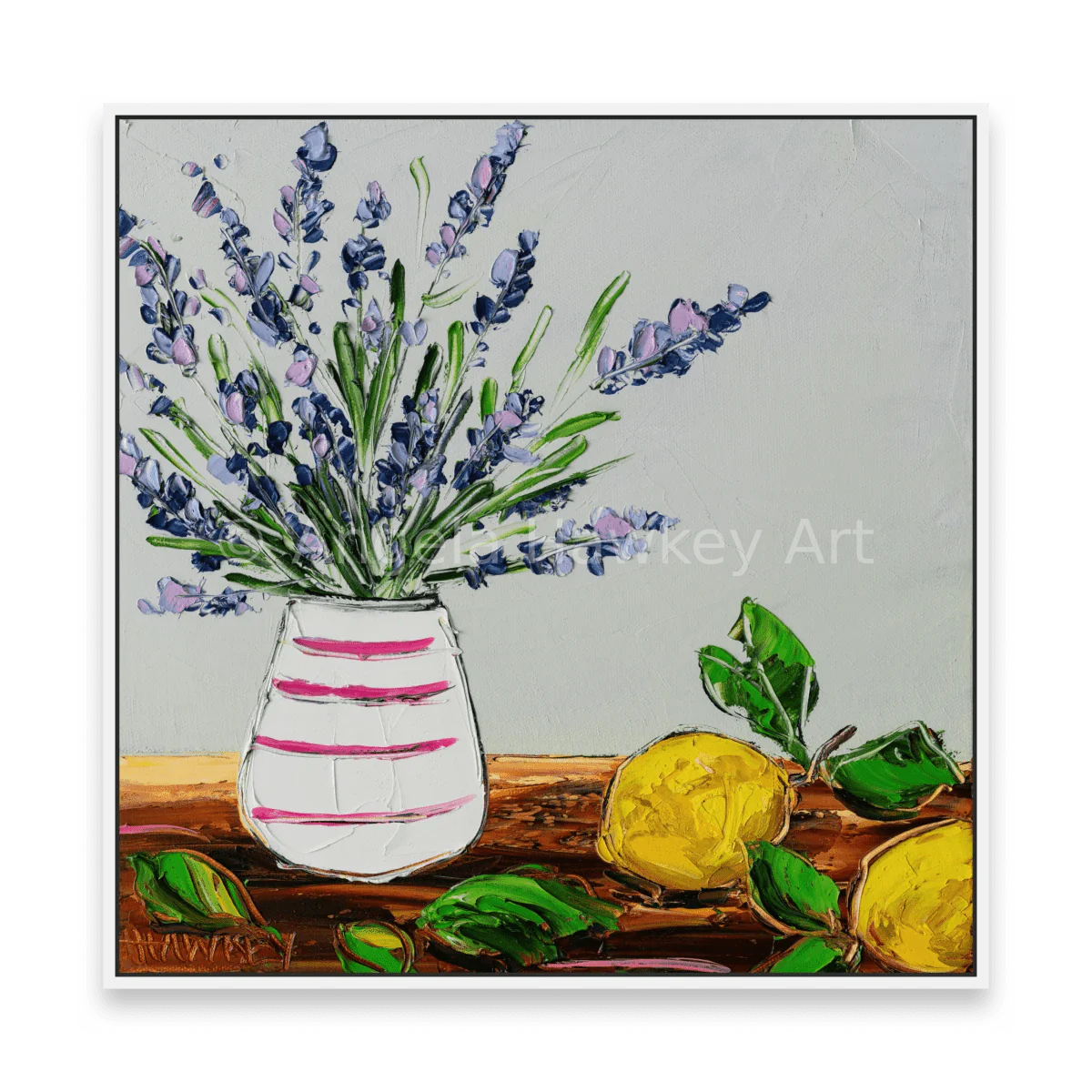 Lavender And Lemons - Fine Art Print - Gold Coast Gallery Of ArtAngela Hawkey