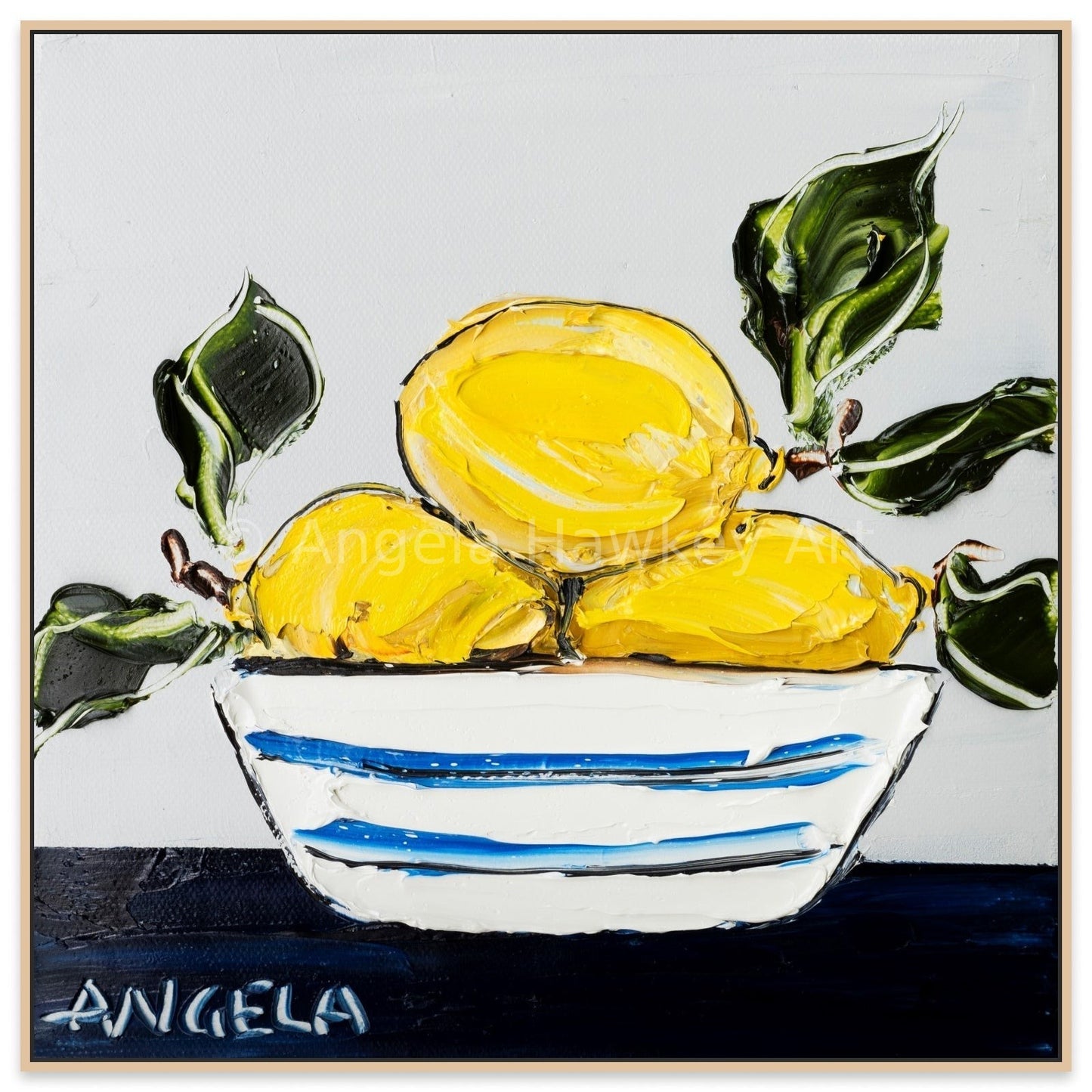 Lemons - Fine Art Print - Gold Coast Gallery Of ArtAngela Hawkey