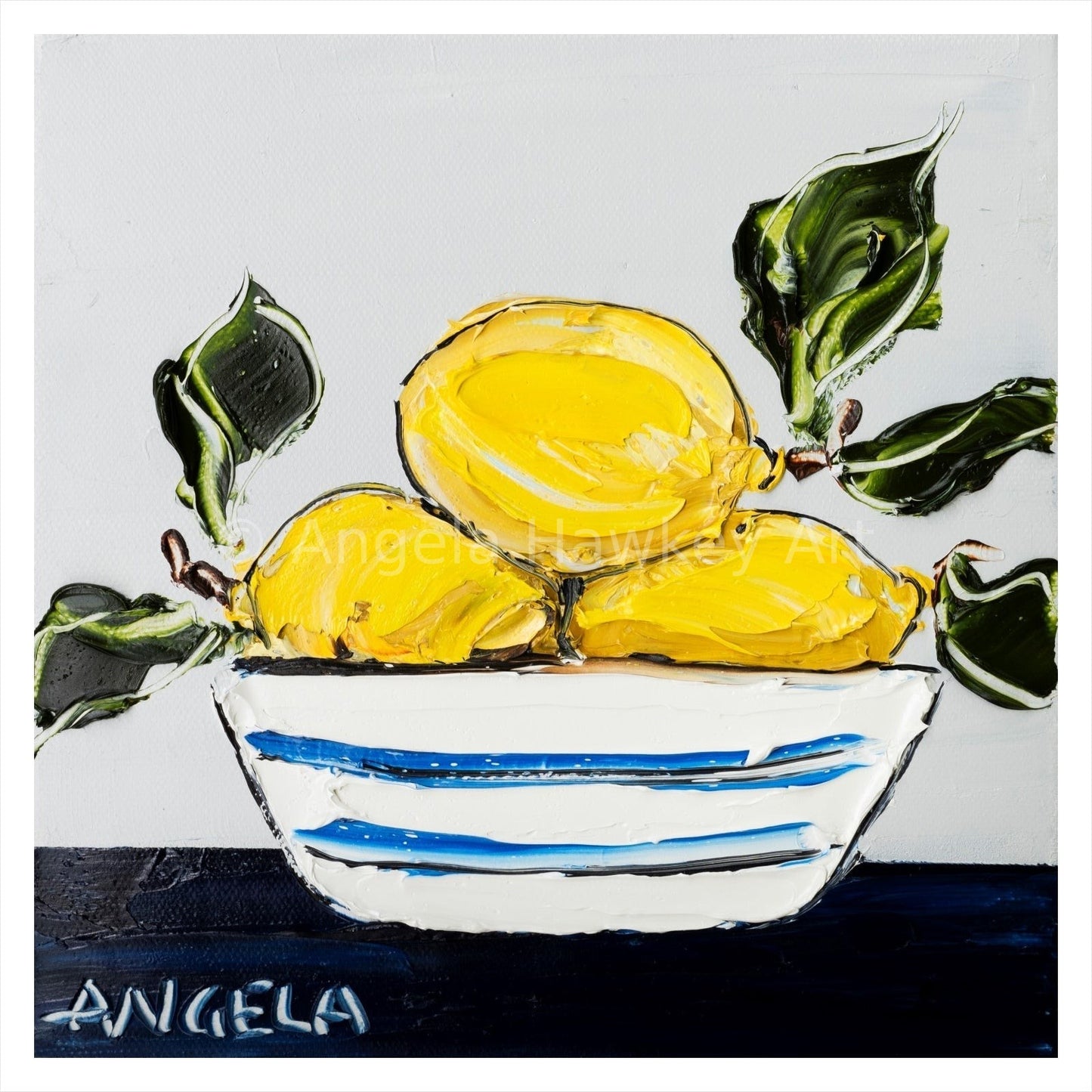 Lemons - Fine Art Print - Gold Coast Gallery Of ArtAngela Hawkey