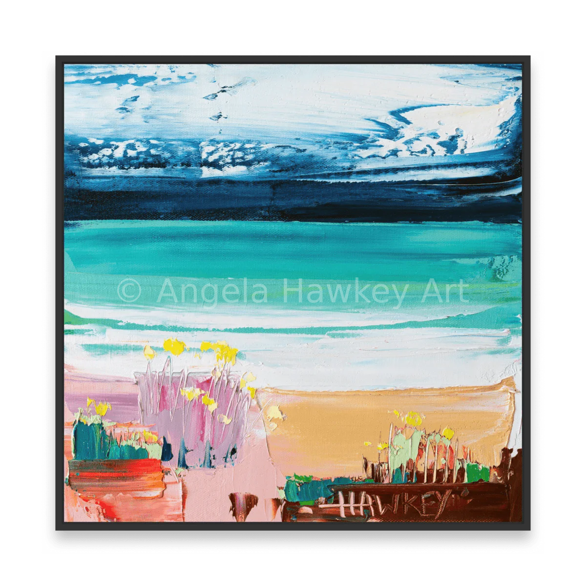 Lilac Shore - Fine Art Print - Gold Coast Gallery Of ArtAngela Hawkey