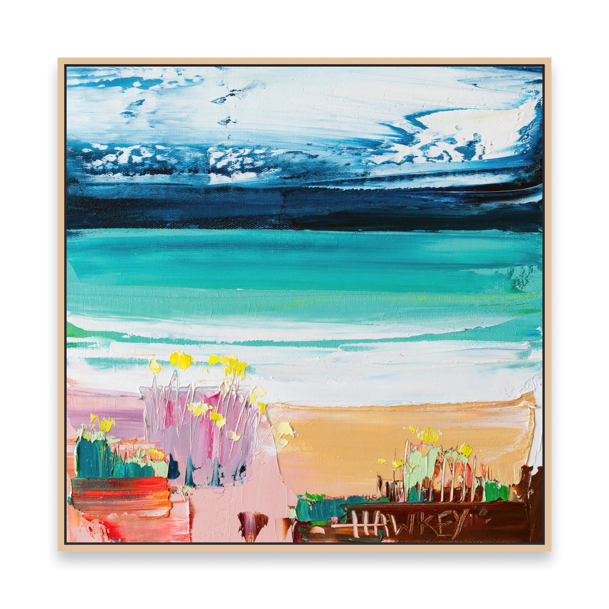 Lilac Shore - Fine Art Print - Gold Coast Gallery Of ArtAngela Hawkey