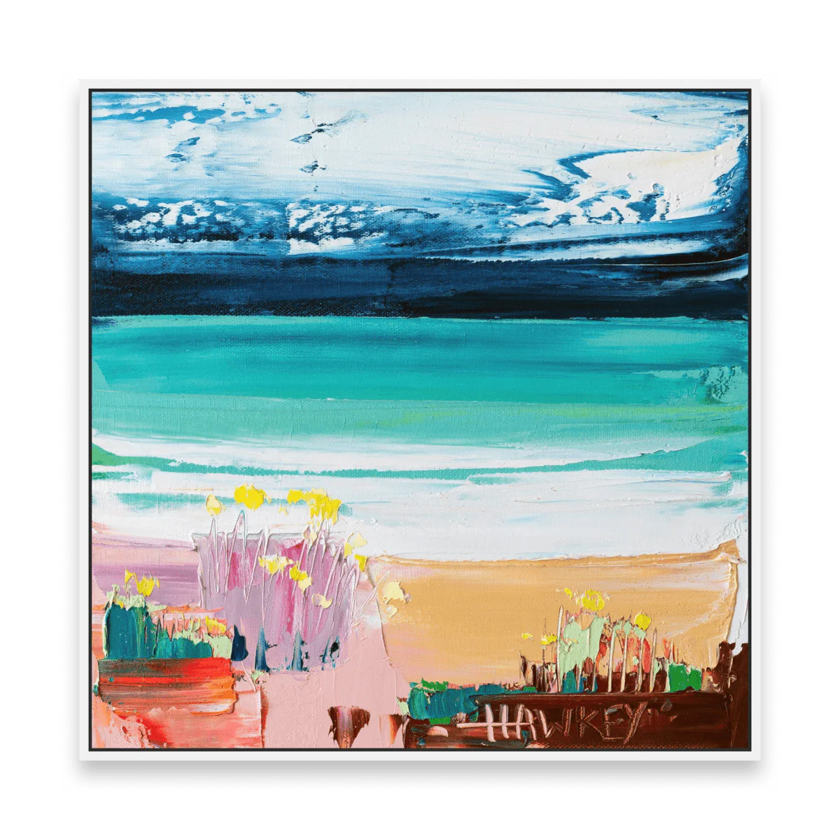 Lilac Shore - Fine Art Print - Gold Coast Gallery Of ArtAngela Hawkey