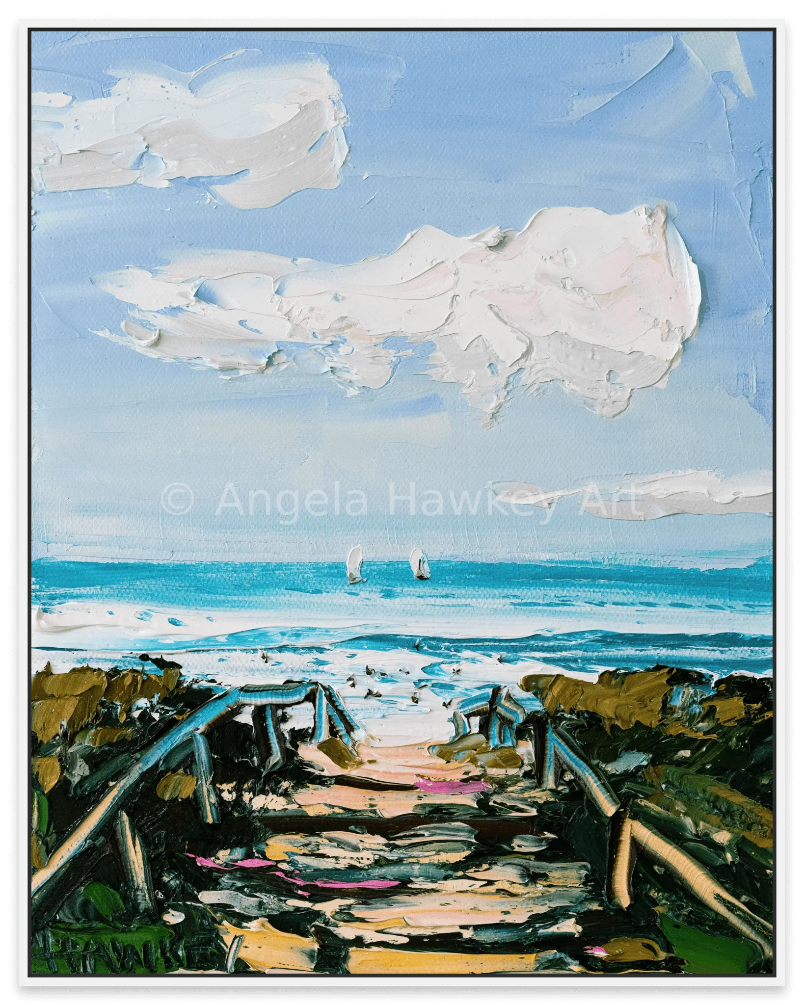 Long Days - Fine Art Print - Gold Coast Gallery Of ArtAngela Hawkey