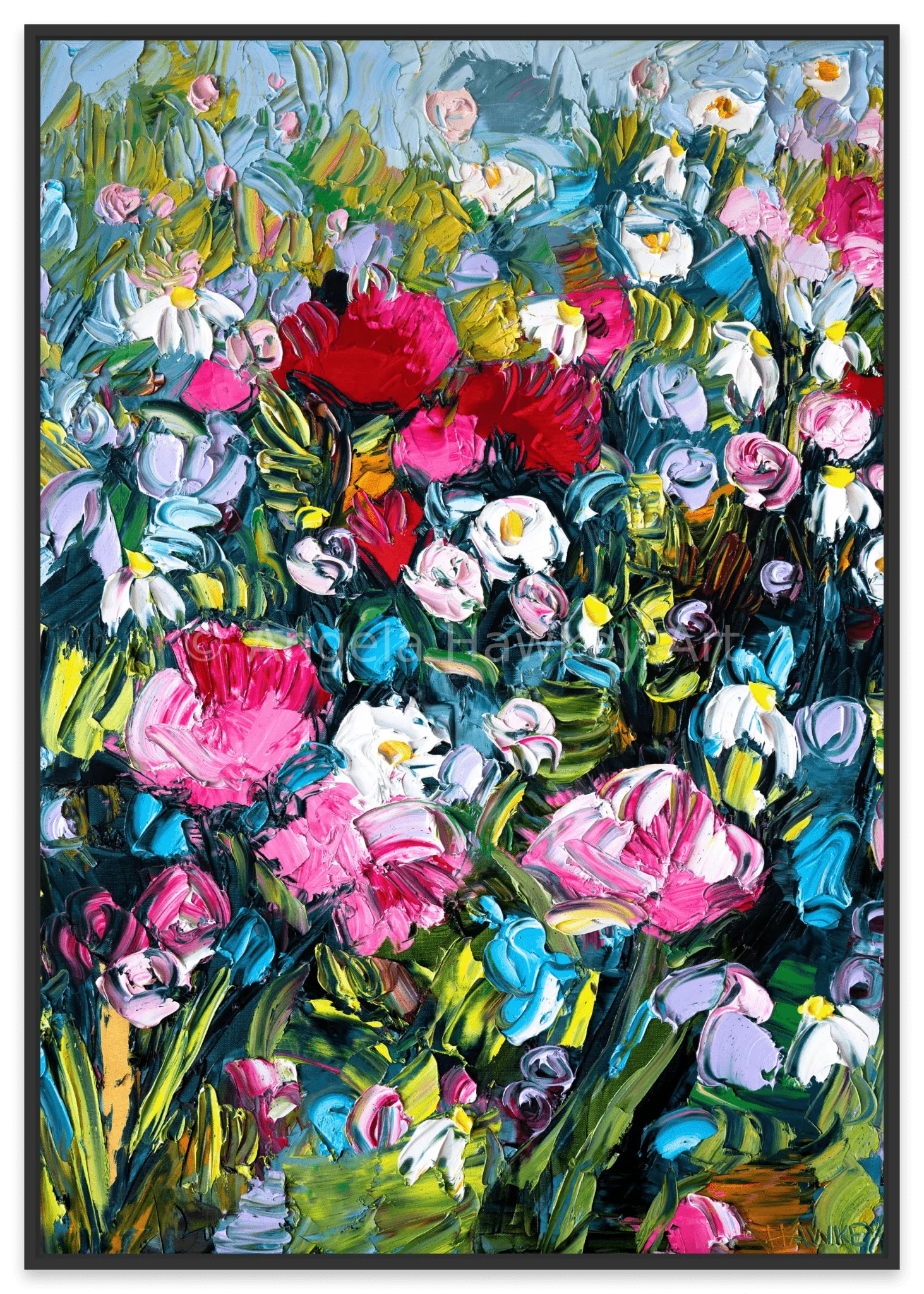 Love and Chaos 2 - Fine Art Print - Gold Coast Gallery Of ArtAngela Hawkey