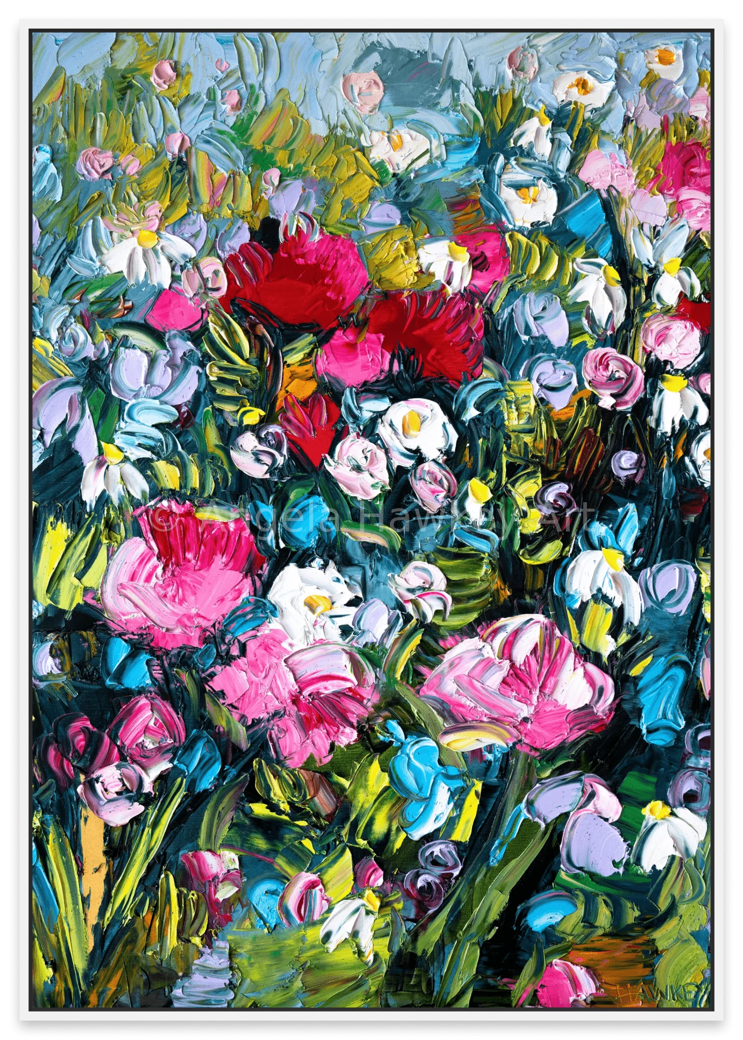 Love and Chaos 2 - Fine Art Print - Gold Coast Gallery Of ArtAngela Hawkey